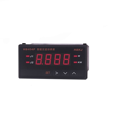 Beijing HBKJ AC Single Phase 0~400V 5A Watt Energy Electric Digital Power Meter 96*48mm with display only